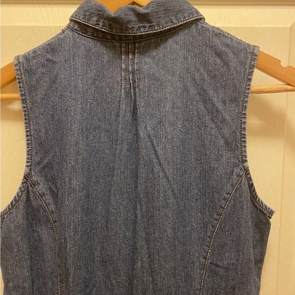 Tommy Hilfiger Denim Sleeveless Dress Size 8 GUC - Picture 11 of 13